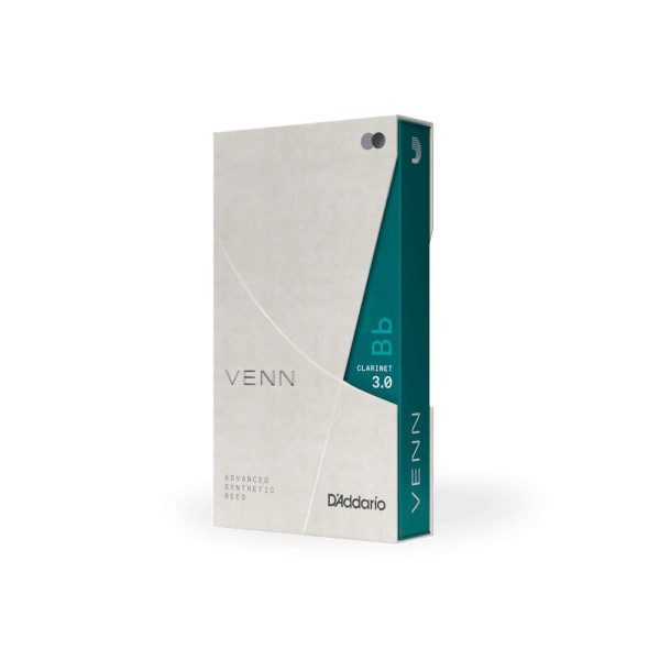 D'Addario Woodwinds VENN G2 Sentetik Bb Klarnet Kamışı No:2
