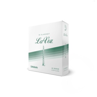 D'Addario Woodwinds La Voz RCC10MS Sib Klarnet Kamışı Medium Soft