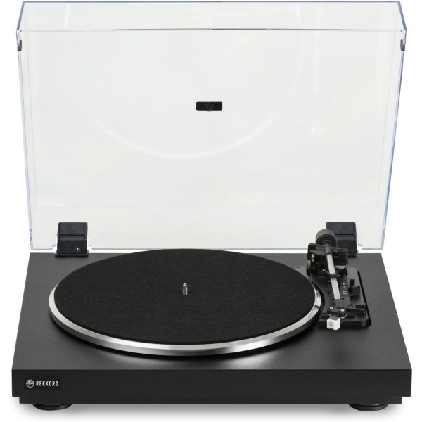REKKORD AUDIO F110P Siyah Otomatik Pikap - AT3600L İğne ile 
