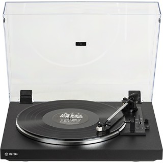 REKKORD AUDIO F100 Siyah Otomatik Pikap - AT3600L İğne ile