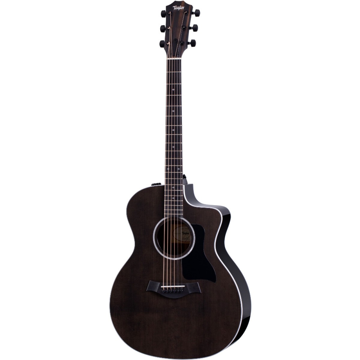 Taylor 214ce DLX LTD Elektro Akustik Gitar (Trans Grey)