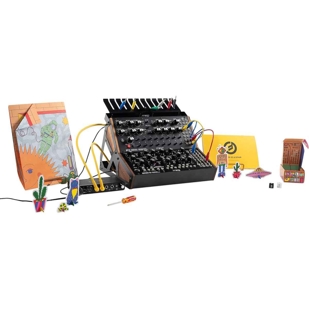 Moog Sound Studio: Mother-32, DFAM, and Subharmonicon Semi-Modular Synthesizer Bundle