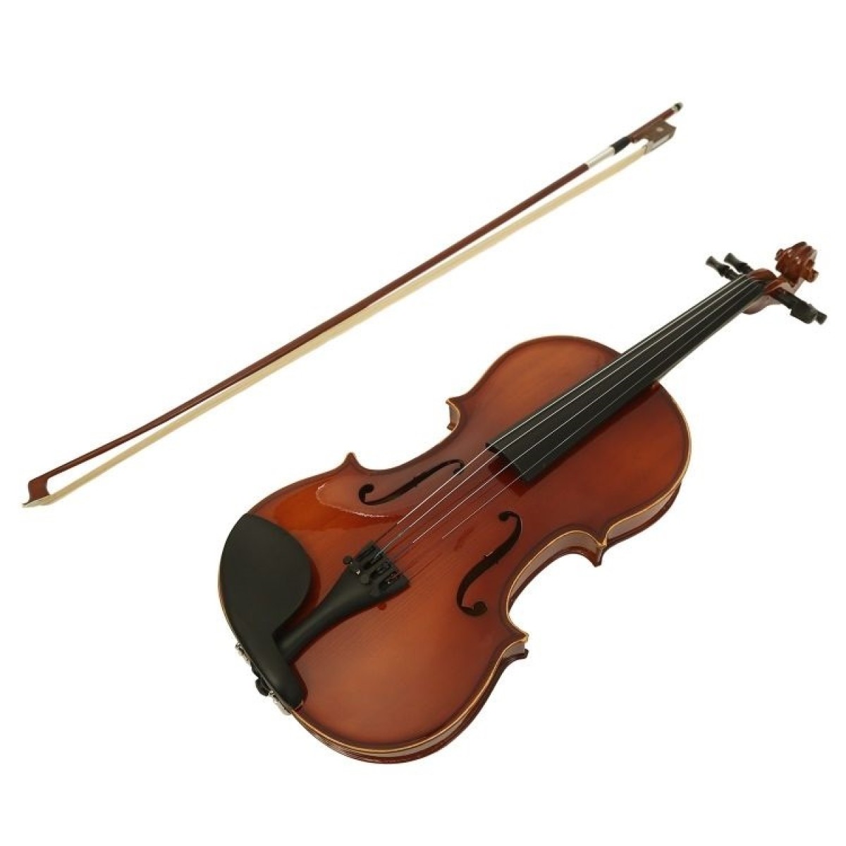 VANETTA VL-2 1/2 Masif Ağaç Abanoz Aksam Keman (8-10 Yaş)
