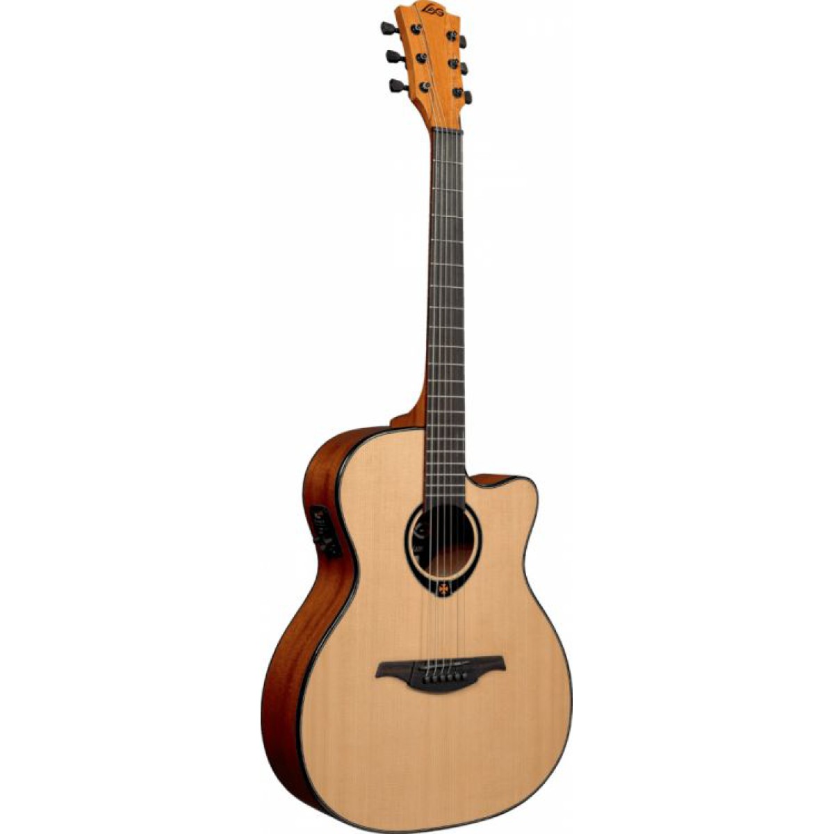 LAG GLA T66JCE Tramontane Jumbo Elektro Akustik Gitar