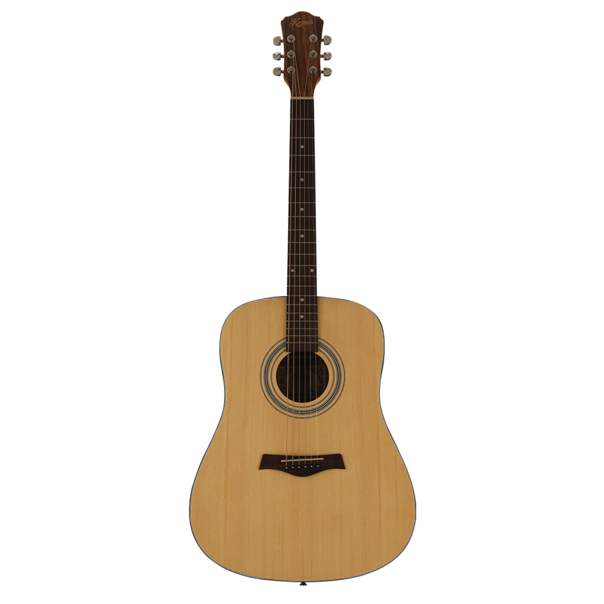 Kozmos IW-240 Dreadnaught  Akustik Gitar, Natural Renk