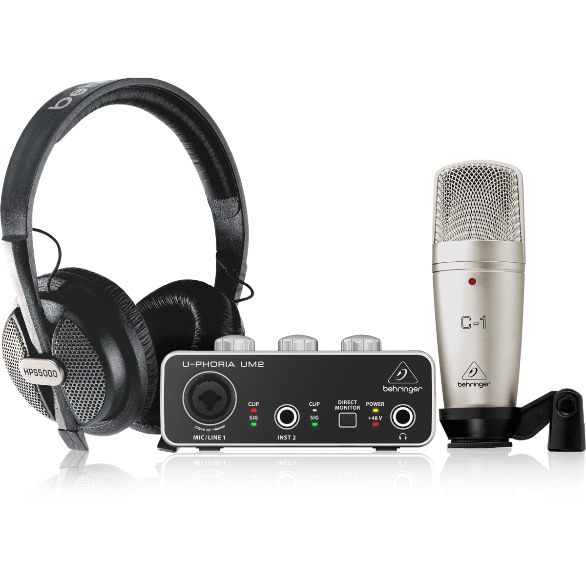 BEHRINGER U-PHORIA STUDIO / Kayıt Paketi