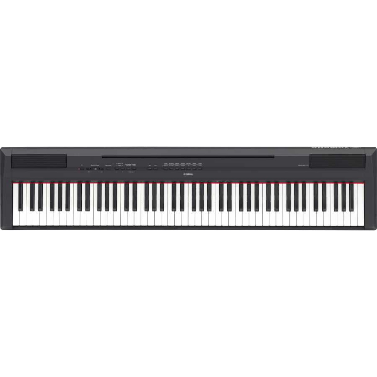 Yamaha P115 Taşınabilir Dijital Piyano (Siyah)