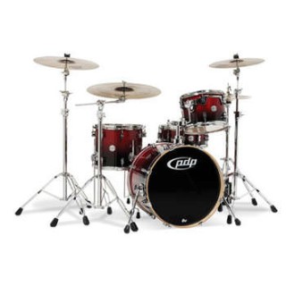 DW Pacific Drums Cherry To Black Fade Davul Seti