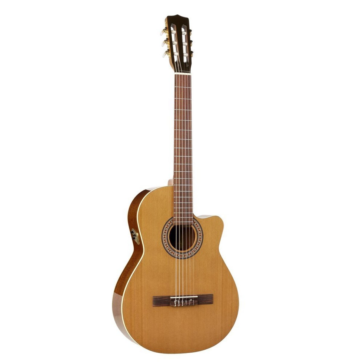 La Patrie Concert CW Qi Elektro Klasik Gitar (Natural)