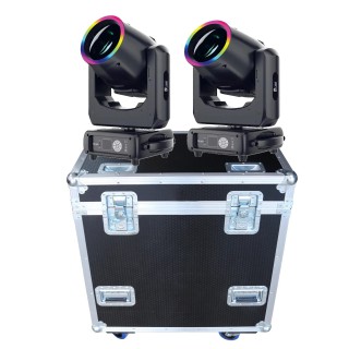 Qube Lighting Mini Beam 230 Dual Moving Head (Çift + Case)