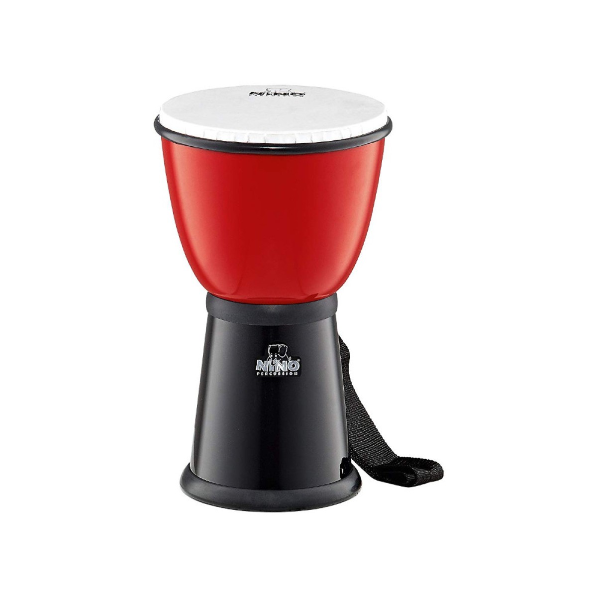 Nino Abs 8 Inch Djembe (Kırmızı Siyah)