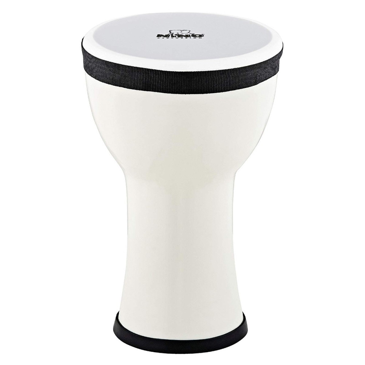 Nino Elements Mini 6 Inch Djembe (Snow)