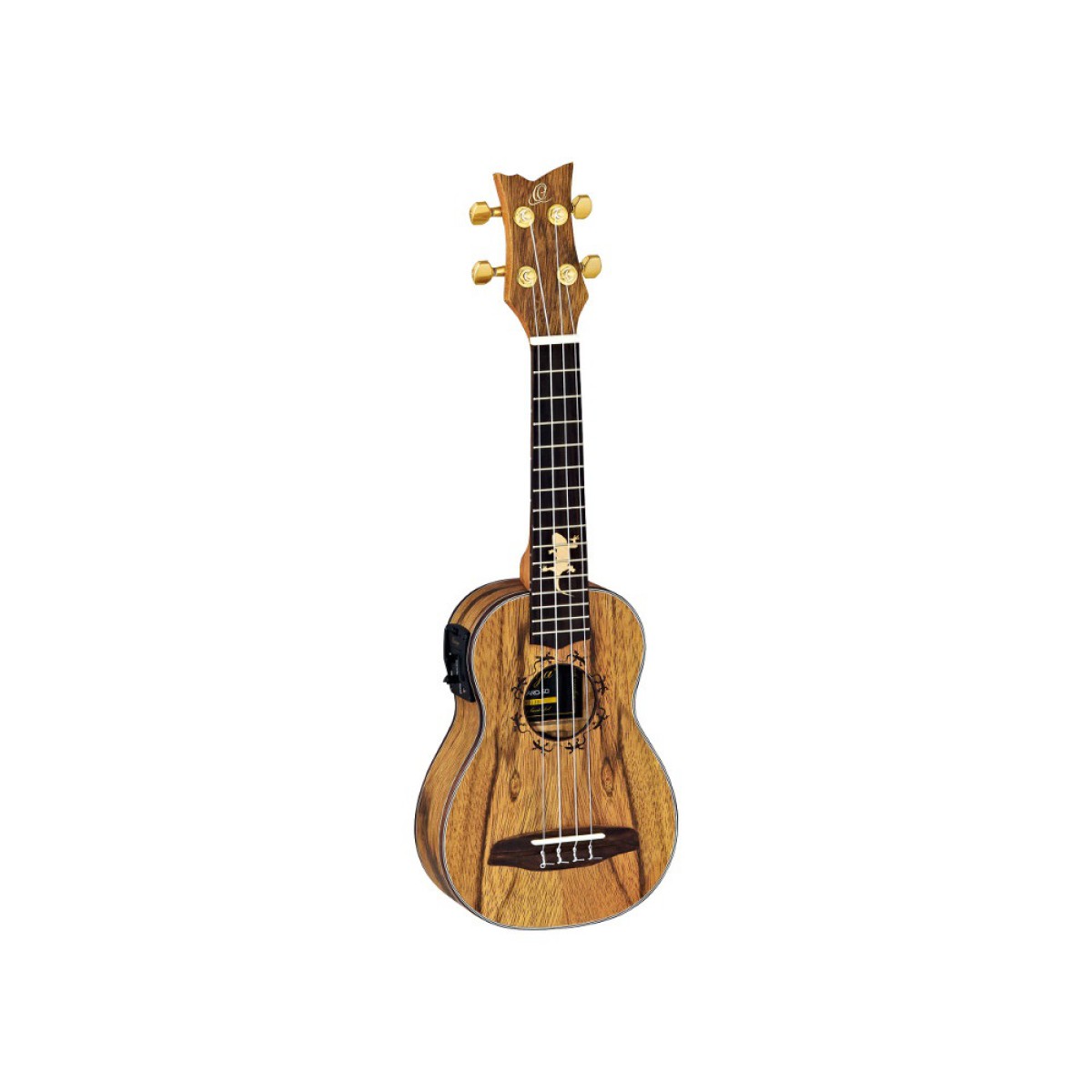 Ortega LIZARD-SO-GB Elektro Soprano Ukulele (Lizard) Ortega LIZARD-SO-GB Elektro Soprano Ukulele (Lizard)