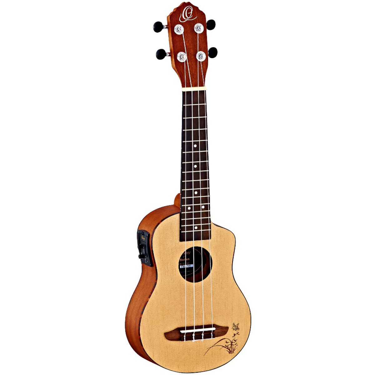 Ortega RU5CE-SO Elektro Soprano Ukulele (Natural) Ortega RU5CE-SO Elektro Soprano Ukulele (Natural)