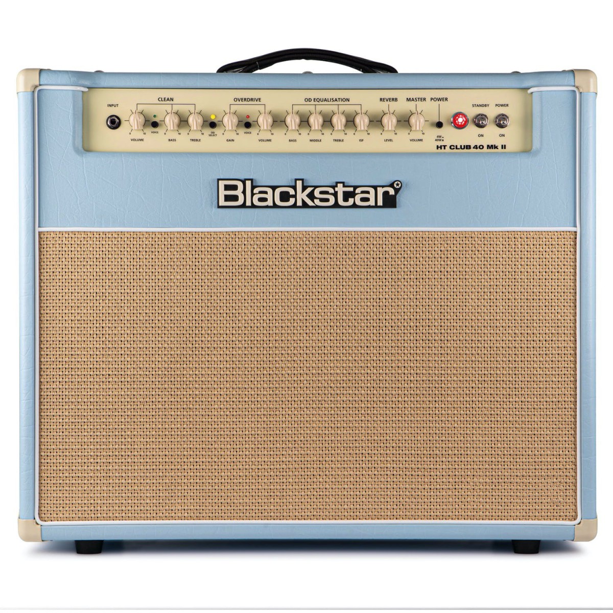 Blackstar HT Club 40 Mark II 12 Inch 40-Wtt Tube Combo Amp (Black & Blue Edition) Blackstar HT Club 40 Mark II 12 Inch 40-Wtt Tube Combo Amp (Black & Blue Edition)