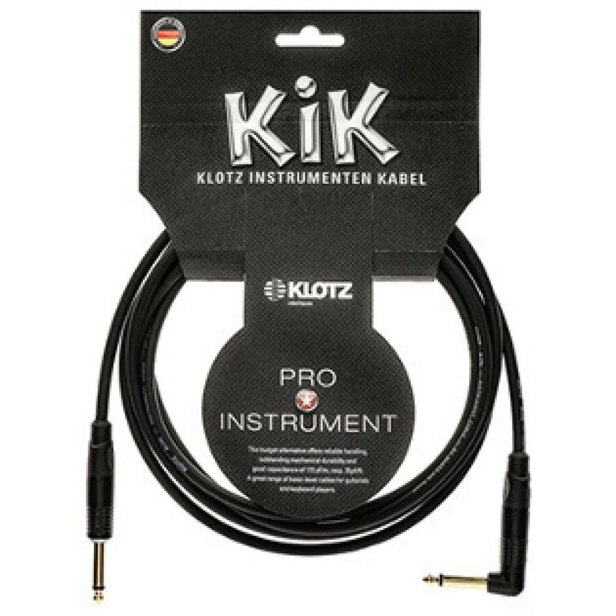 Klotz KIKKG3.0PRSW Enstrüman Kablosu (3 Metre)