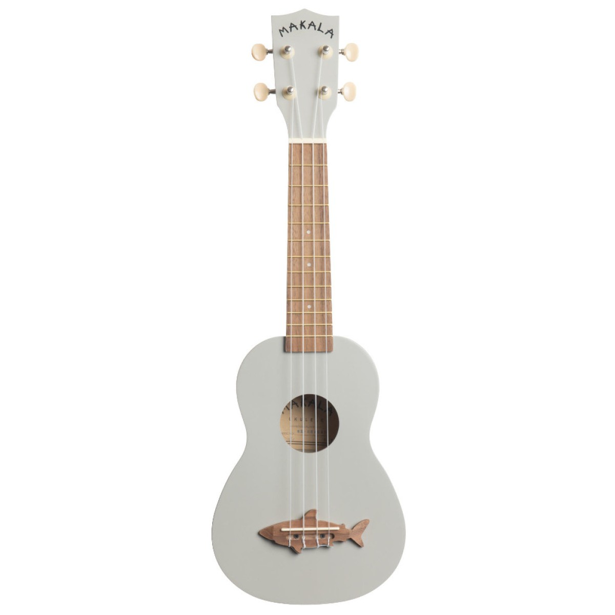 Kala Makala Shark Soprano Ukulele (Fin Gray) Kala Makala Shark Soprano Ukulele (Fin Gray)