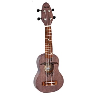 Ortega Keiki Turtle Sopranino Ukulele (Coal) Ortega Keiki Turtle Sopranino Ukulele (Coal)