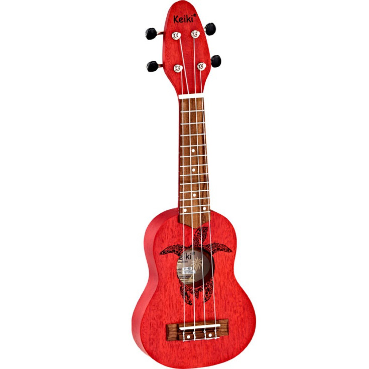 Ortega Keiki Turtle Sopranino Ukulele (Fire Red) Ortega Keiki Turtle Sopranino Ukulele (Fire Red)