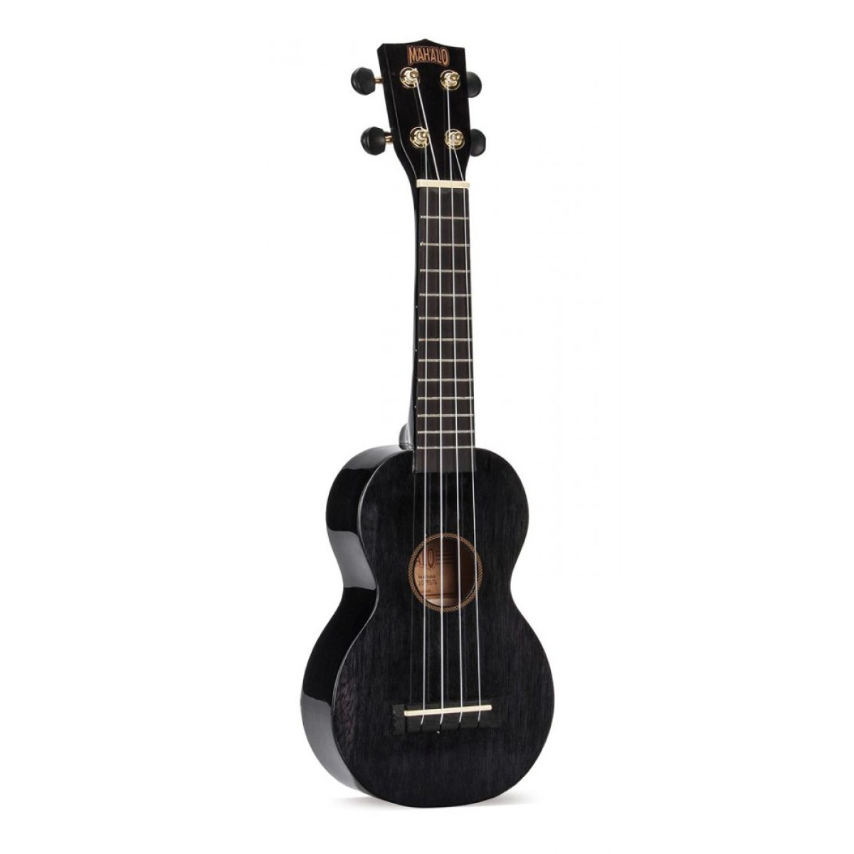 Mahalo Hano Series Soprano Ukulele (Transparent Black) Mahalo Hano Series Soprano Ukulele (Transparent Black)