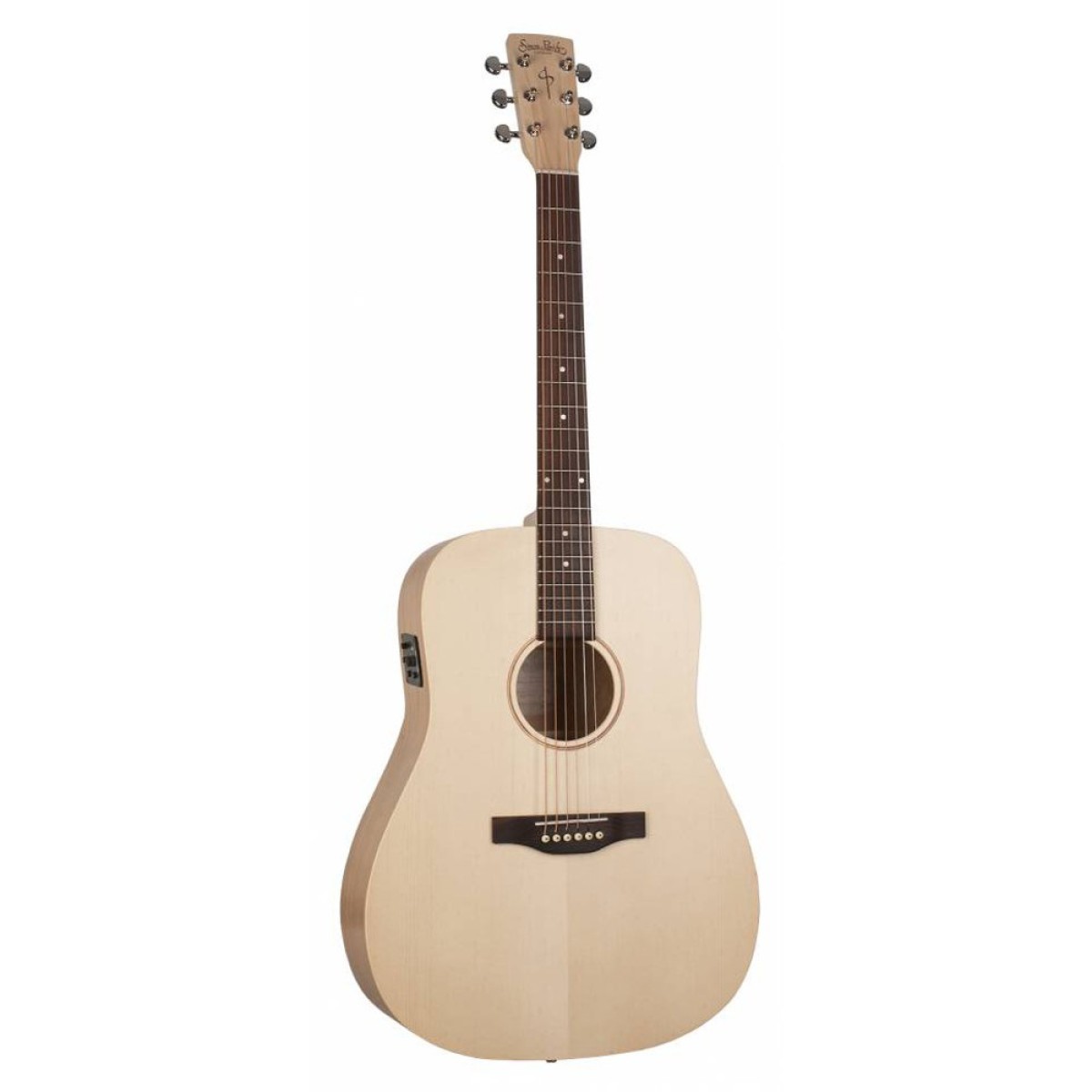 Simon & Patrick Trek Nat Solid Spruce SG Elektro Akustik Gitar (Natural)