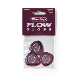 Jim Dunlop 550P3.0 Flow Gloss 3lü Pena Jim Dunlop 550P3.0 Flow Gloss 3lü Pena
