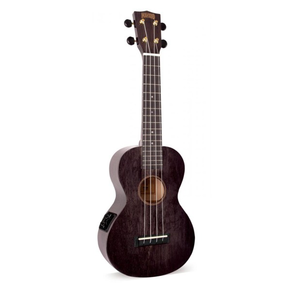 Mahalo MH2VTTBK Concert Elektro Ukulele (Trans Black)