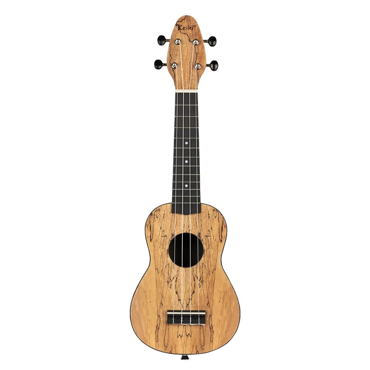 Ortega K3-SPM Keiki Soprano Ukulele Set (Spalted Maple) Ortega K3-SPM Keiki Soprano Ukulele Set (Spalted Maple)