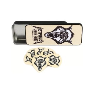 Jim Dunlop PH122T.73 James Hetfield White Fang Pick Tin 6lı Paket Pena (Thin) Jim Dunlop PH122T.73 James Hetfield White Fang Pick Tin 6lı Paket Pena (Thin)