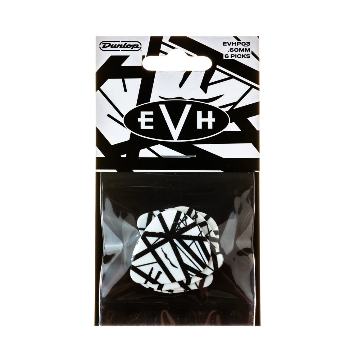 Jim EVHP03 Eddie Van Halen Frankenstein 6lı Pena Seti (0.60 mm) Jim EVHP03 Eddie Van Halen Frankenstein 6lı Pena Seti (0.60 mm)