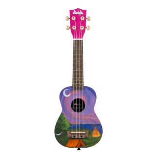 Kala Ukadelic Soprano Ukulele (Happy Camper) Kala Ukadelic Soprano Ukulele (Happy Camper)