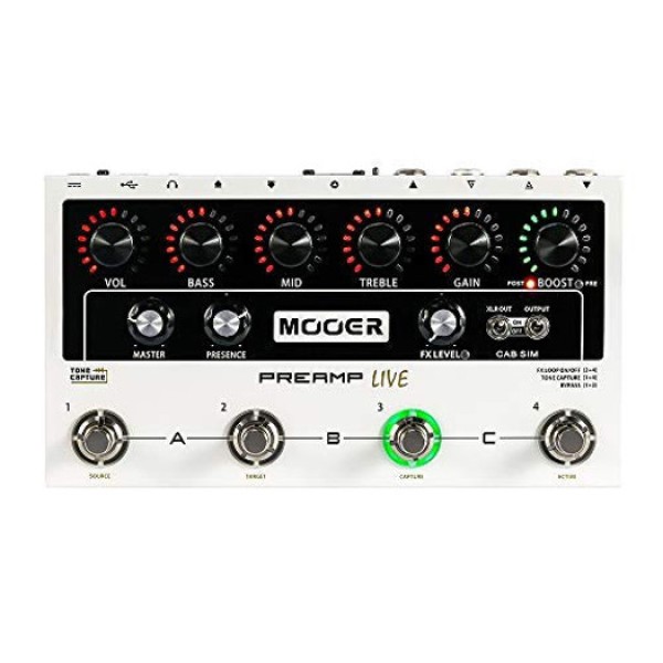 Mooer M999 PreAMP Live DiJital Multi Efekt Pedalı
