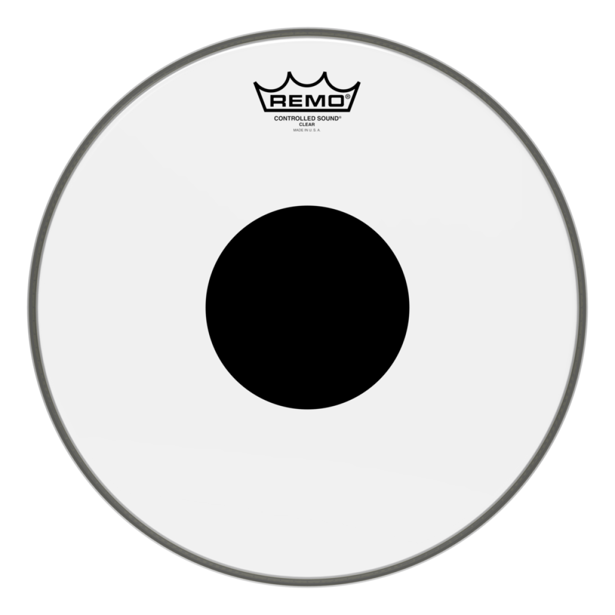 REMO CS-0313-10- Controlled Sound® Şeffaf Top Black Dot™ 13