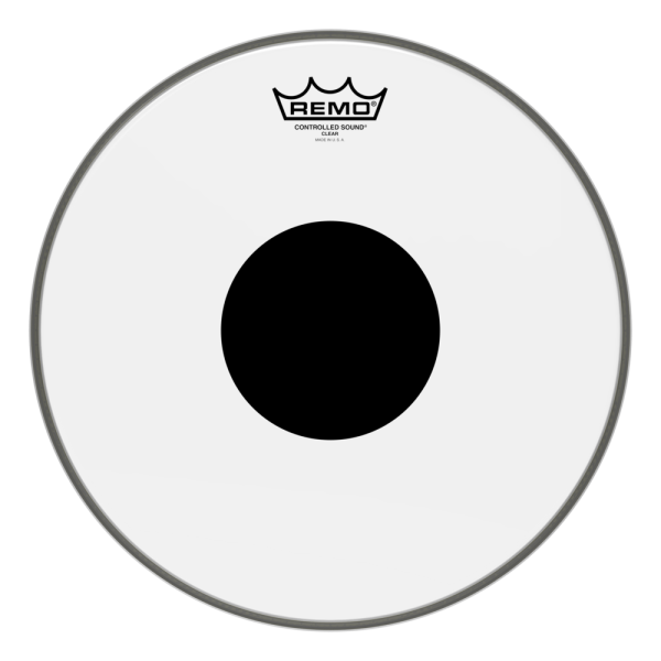 REMO CS-0313-10- Controlled Sound® Şeffaf Top Black Dot™ 13