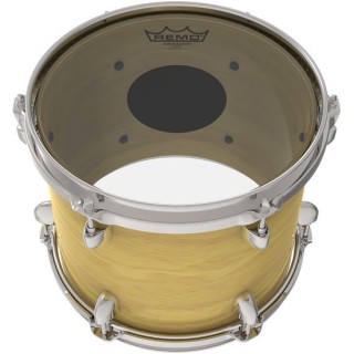 REMO CS-0312-10- Controlled Sound® Şeffaf Top Black Dot™ 12