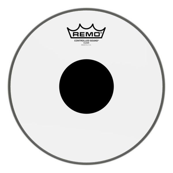 REMO CS-0310-10- Controlled Sound® Şeffaf Top Black Dot™ 10