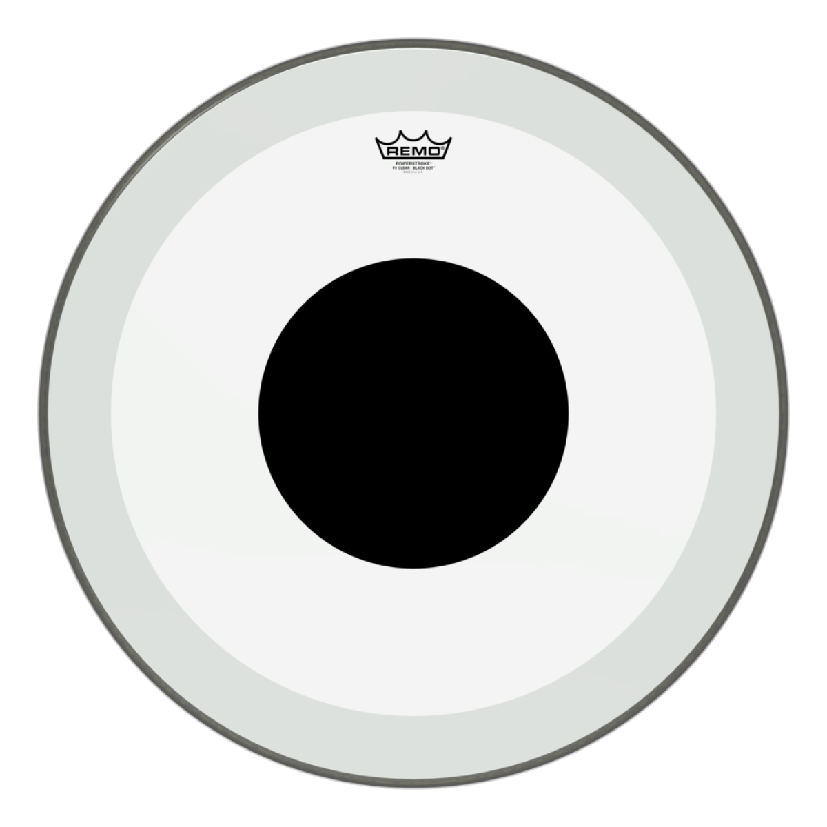 REMO P3-1324-10- Powerstroke® P3 Şeffaf Top Black Dot™ 24
