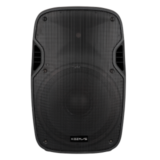 Kozmos KPA-2915AU  15-İnç 2 Yollu Hoparlör - Bluetooth / FM / USB Slot / LCD Ekranlı