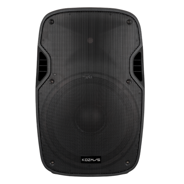 Kozmos KPA-2915AU  15-İnç 2 Yollu Hoparlör - Bluetooth / FM / USB Slot / LCD Ekranlı