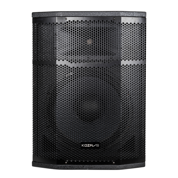 Kozmos KPA-15AU / 15-İnç Aktif Hoparlör - Ahşap Kabin – Bluetooth / FM / USB Slot / LCD Ekranlı