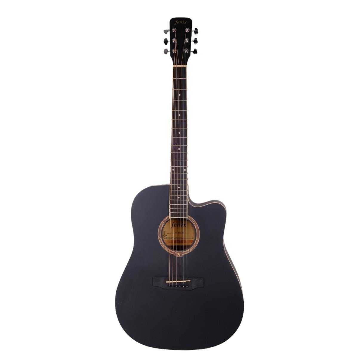 Fenix FDG-120CBK Akustik Gitar (Siyah) Fenix FDG-120CBK Akustik Gitar (Siyah)