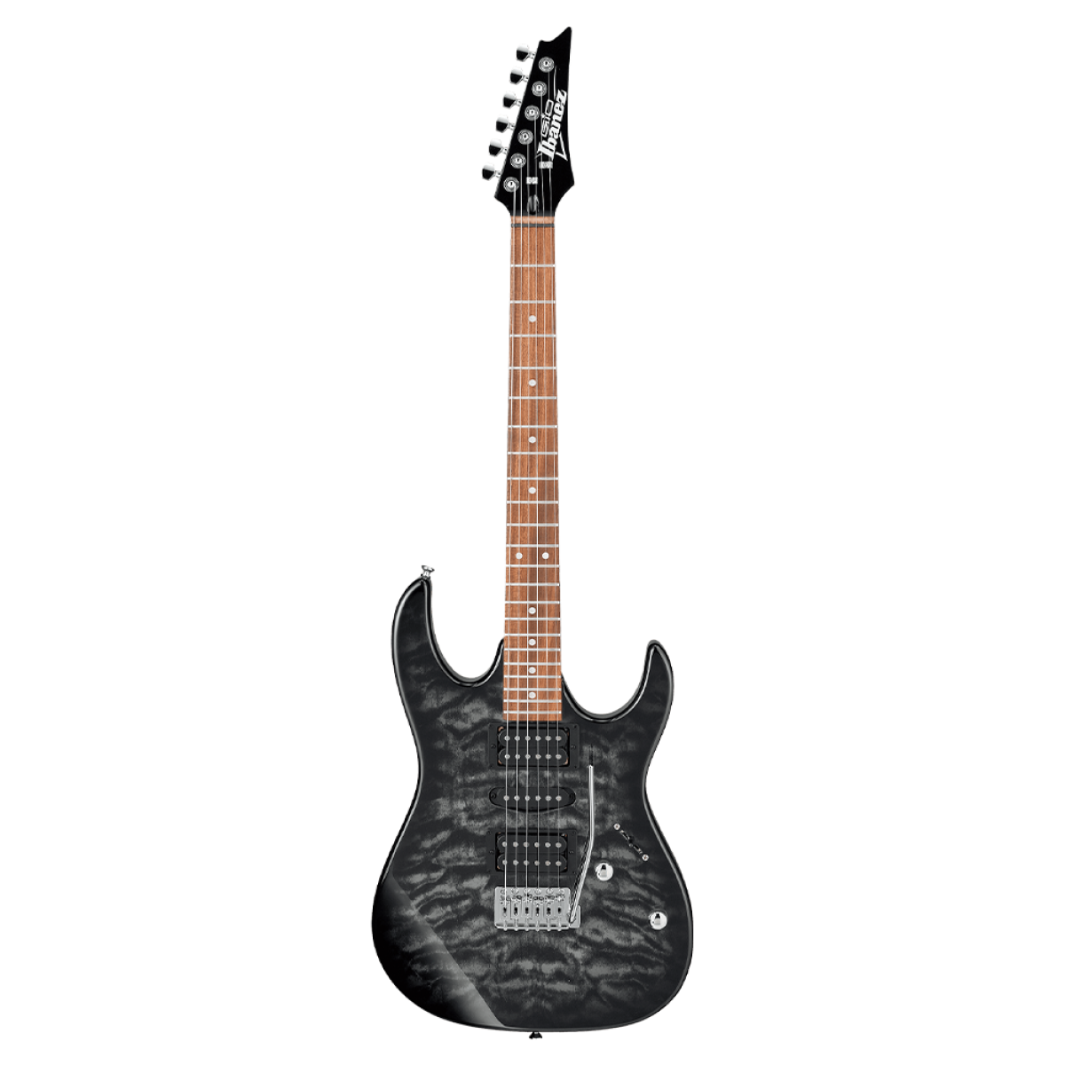 Ibanez GRX70QA-TKS Transparent Black Sunburst Elektro Gitar
