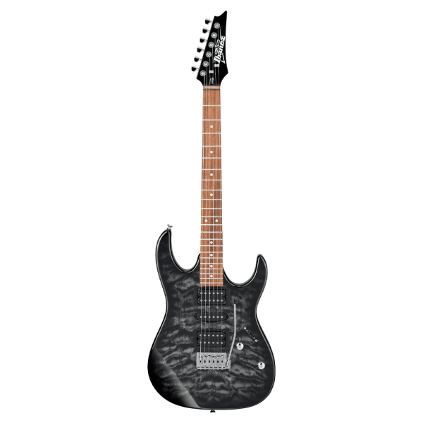 Ibanez GRX70QA-TKS Transparent Black Sunburst Elektro Gitar