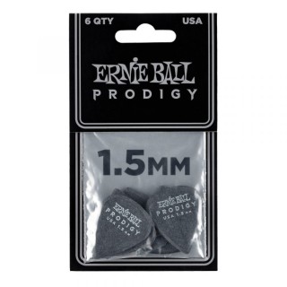 ERNIE BALL P09199 Prodigy Siyah Delrin 1.5 mm 1S 6lı Paket Pena ERNIE BALL P09199 Prodigy Siyah Delrin 1.5 mm 1S 6lı Paket Pena