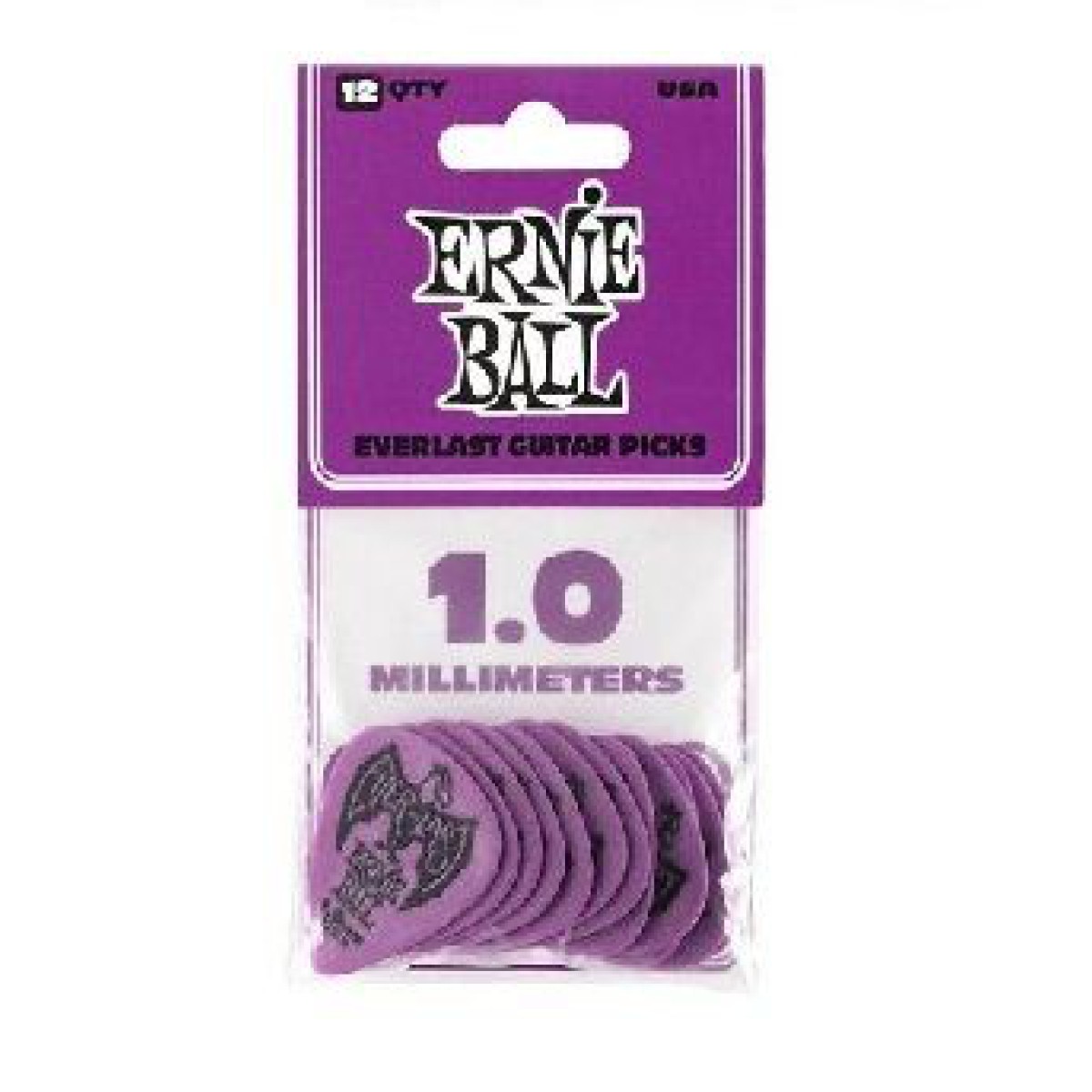 ERNIE BALL P09193 Evarlast Mor 1.0 mm 12li Paket Pena ERNIE BALL P09193 Evarlast Mor 1.0 mm 12li Paket Pena