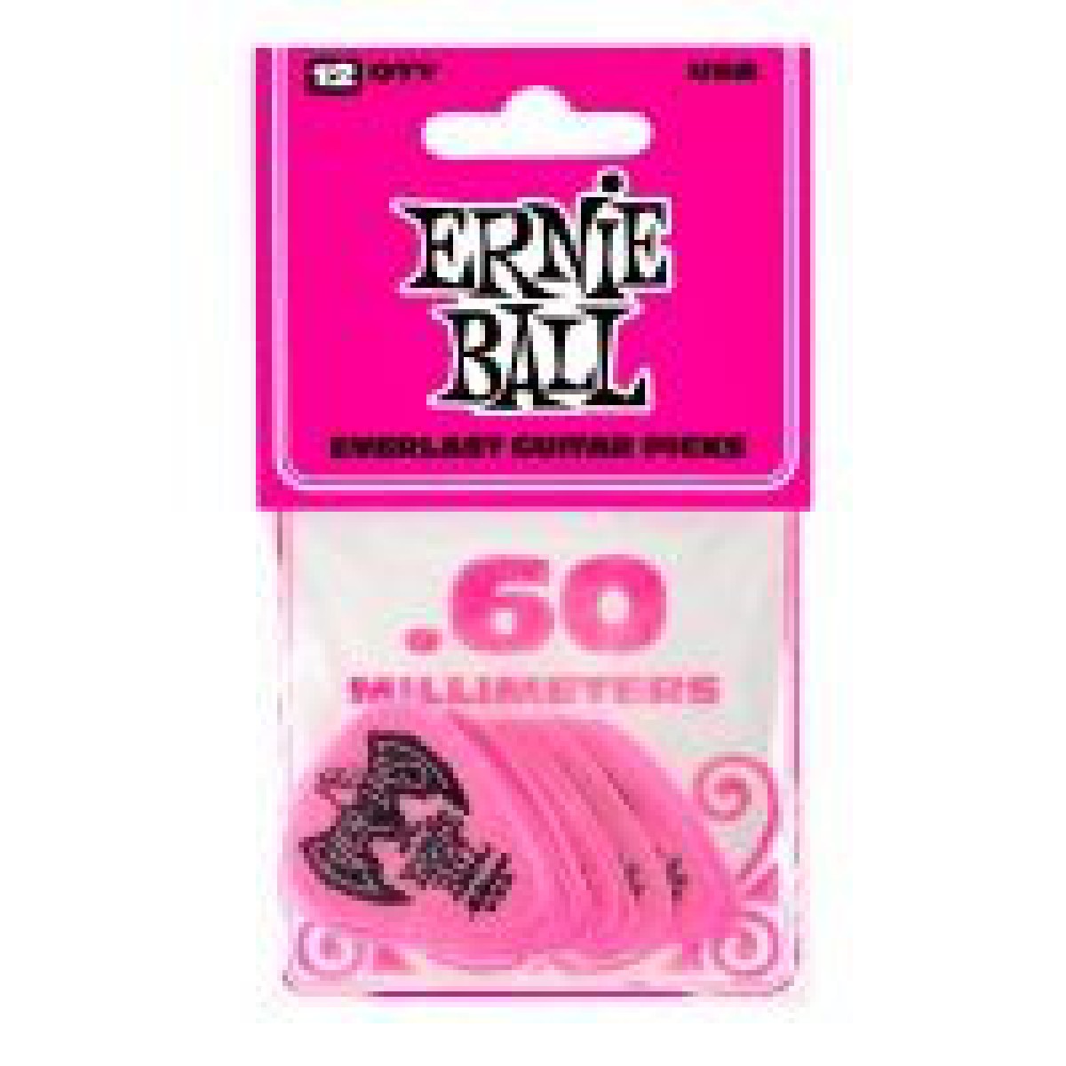 ERNIE BALL P09179 Evarlast Pembe 60 mm 12li Paket Pena ERNIE BALL P09179 Evarlast Pembe 60 mm 12li Paket Pena