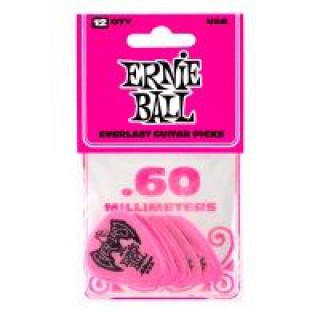 ERNIE BALL P09179 Evarlast Pembe 60 mm 12li Paket Pena ERNIE BALL P09179 Evarlast Pembe 60 mm 12li Paket Pena