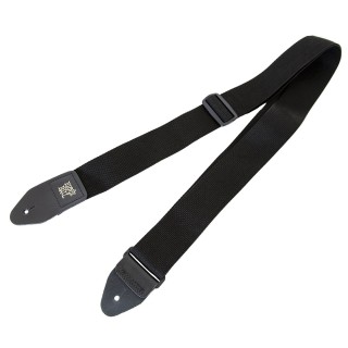 ERNIE BALL P04037 - Siyah Polypro Gitar Askısı