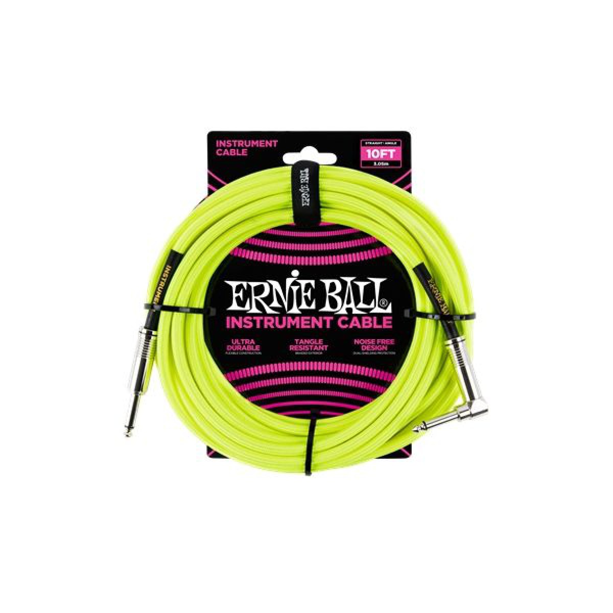 Ernieball P06080 10ft / Enstrüman Kablosu