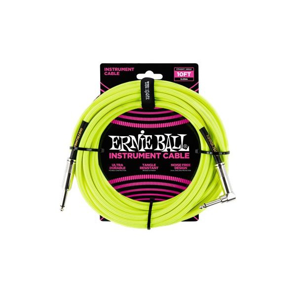 Ernieball P06080 10ft / Enstrüman Kablosu